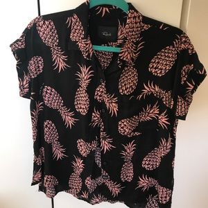 Pineapple Button Down